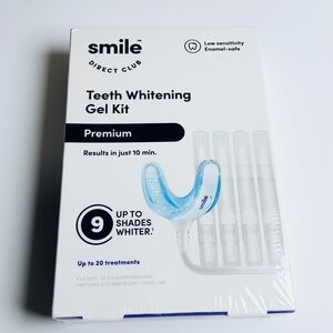 Smile Direct Club Teeth Whitening Gel Kit 4 Applicators LED Light & Case NEW